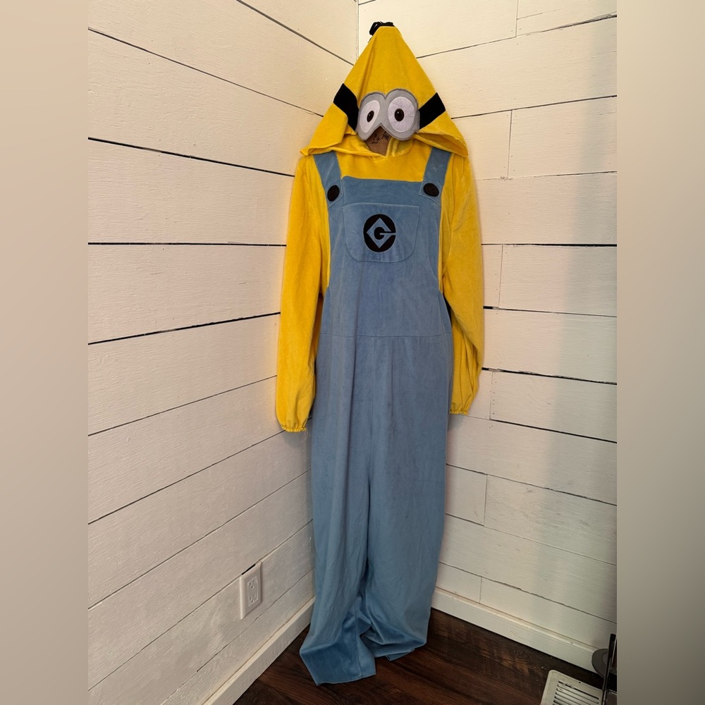 Yellow and Blue Minion Costume Onesie
